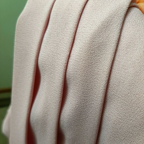 Vintage Jack Bryan Cape Like Pleated Midi Dress size 8 - Picture 12 of 13